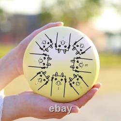 Decorative Alloy Steel Tongue Drum Perfect Addition to Your Home or Studio