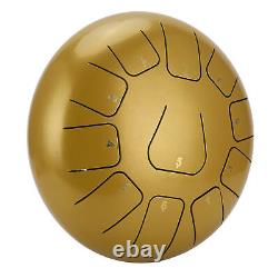 Drum Set For Adults Steel Tongue Drum Golden 12in Drumset Percussion Instrument