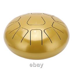 Drum Set For Adults Steel Tongue Drum Golden 12in Drumset Percussion Instrument