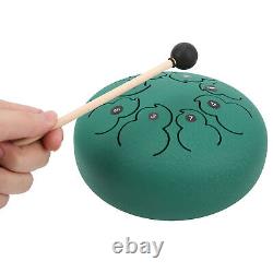 (Emerald)QITERSTAR Percussion Instrument Drums Purifying Steel Tongue