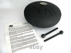 HAPI 12 Slim Steel Tongue Drum G-MAJOR with Mallets, Bag, and Instructions