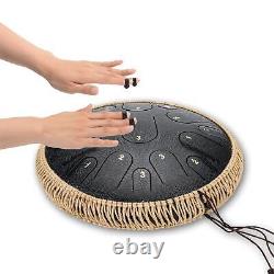 Hand Drum 15 Notes Handcrafted Steel Tongue Drum Kit For Performance