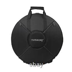 Hand Drum Bag Double Shoulder Straps Waterproof Portable Steel Tongue Drum Bag