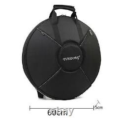 Hand Drum Bag Portable Lightweight Oxford Cloth Handpan Box 23inch Steel Tongue