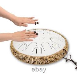 Hand Drum Protective Spray Paint 15 Notes Handcrafted Steel Tongue Drum Kit