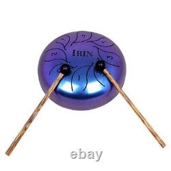Hand Tuned 5 5 Steel Tongue Drum Pure and Empty Sound Ideal for Yoga Practice