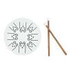 Handcrafted Steel Tongue Drum Decorative and Functional Musical Instrument