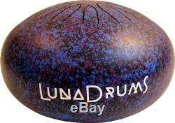 Handpan LunaDrum 13 C PENTA best choice, hank, tank, steel tongue drum art