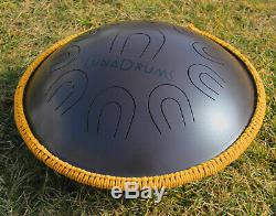 Handpan LunaDrum CHANDRA 17- TOP SHELF steel tongue drum tank hank steelpan