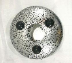 Hot sale 10 Inch 8 Note Wuyou Steel Tongue Drum Chakra Percussion Drum Silver