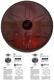 Idiopan 6 Tunable Steel Tongue Drum Ruby Red