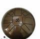 Large Steel Tongue Drum 10 inch 8 notes Chakra Hand Pan Tank Happy Drum Mallet