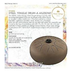 MEINL Sonic Energy Steel Tongue Drum Vintage Brown A Akebono STD2VB