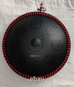 MOOZICA Steel Handpan Tongue Drum, 14 Inches 17 Notes in D Minor with Octave