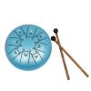 Meditation Entertainment Tongue Drum 5 5in High Hardness Steel Ti Alloy