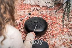 Meinl Sonic Energy Steel Tongue Drum Black A Minor