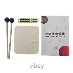 Mini Steel Tongue Drum & Travel Bag Cleaning Cloth Gift for Boys Girls Green
