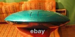 Mini-Vibe Stainless Steel Tongue Drum Tropical 8 Notes Galaxy Handpan