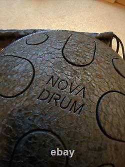 NOVA DRUM steel 10 inch 8 petal tongue drum hand pan Pygmy Scale