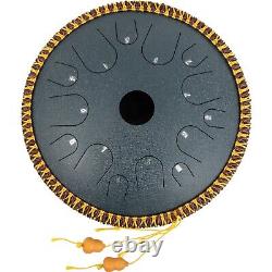 Navy Blue Tongue Drum 14 Notes Dish Shape Drum 14 Inches Free Shipping