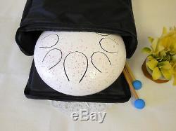 New! WuYou 10 Steel Tongue Drum Handpan 8 note + Cushion bag + 2mallets + CD