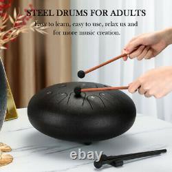 Portable 12 Bag Steel Tongue Drum Steel Drums Tongue Drums fits Adults Travel