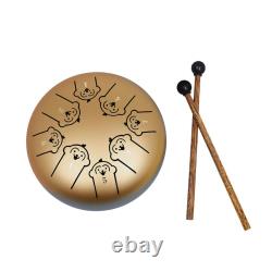 Portable Tongue Drum Kit 5 5in Perfect for Meditation and Entertainment