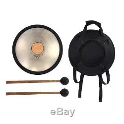 Pro Handpan Percussion Instrument Steel Tongue Drum Tank Drum Sets Premium NEW