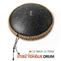 Professional 13 Inch 15 Tone High Quality Handheld Steel Tongue Drum Instrument
