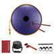 RUNGAO 14 Inch Steel Tongue Drum Handpan Hand Drums Major 14 Notes Tankdrum With