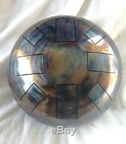 Ready Now! C Major Scale, 440hz, Hand Made, 12, Steel Tongue Drum, Tank Drum