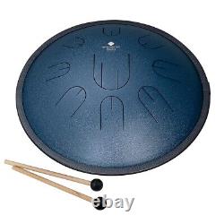 SELA SE 381B Melody Tongue Drum 14 D Amara Navy BW