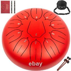 Steel Tongue Drum 10 Inch 11 Notes for Meditation Yoga Musical Education Gift