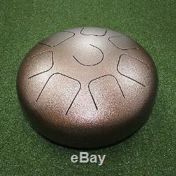 Steel Tongue Drum-12 Inch WuYou Handpan Percussion Instrument Drum With Mallet+Bag