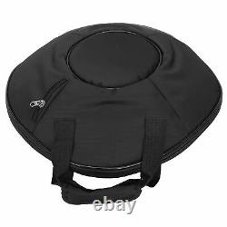 Steel Tongue Drum 15 Notes 14 inch D-Key Handpan Hand Drums with Travel Bag