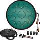 Steel Tongue Drum 15 Notes 14 inch D-Key Panda Balmy Drum Percussion Instrument