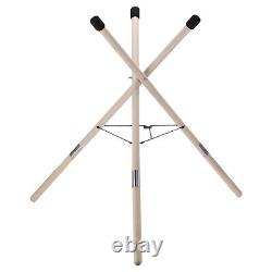 Steel Tongue Drum Bracket, Adjustable 38x14 Inch Steel Hand Drum Stand