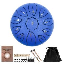 Steel Tongue Drum? C Percussion Instrument Handpan Drum withMallet & Carry Bag