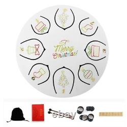 Steel Tongue Drum Cute Mini Drum For Christmas Day Musical Instruments