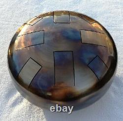 Steel Tongue Drum, D Celtic minor, 12, 432hz, Hand Made, READY NOW