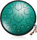 Steel Tongue Drum, D-Key Percussion Instrument 15 Notes 14 Inches Handpan Drum L