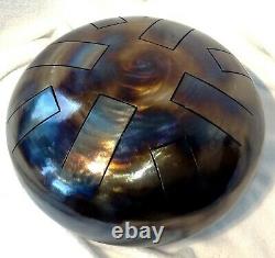 Steel Tongue Drum, E Indian, 12, 440hz, Hand Made, READY NOW