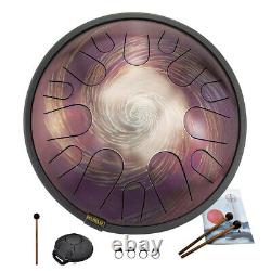 Steel Tongue Drum Handpan Hand Drums 14 Inch 14 Notes WithBag Unique gift Starry
