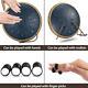 Steel Tongue Drum Kit Handmade Hand Drum For Performances LIF