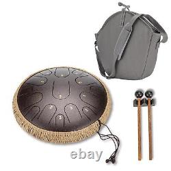 Steel Tongue Drum Kit Handmade Hand Drum For Performances LIF