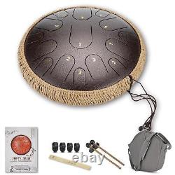 Steel Tongue Drum Kit Handmade Hand Drum For Performances LIF