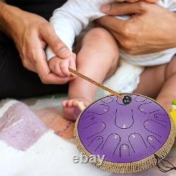 Steel Tongue Drum Kit Protective Spray Paint Hand Drum For Performance