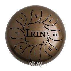 Steel Tongue Drum Percussion 5.5 Inch Drum High 8cm Instrument Mallets