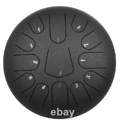 Steel Tongue Drum Percussion Instrument 13 Note 12 Inch Free Shipping