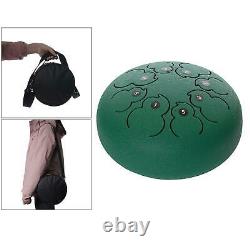 Steel Tongue Drum Steel Drums Handpan Standard C Key 8 Notes 8 Inch Percussion